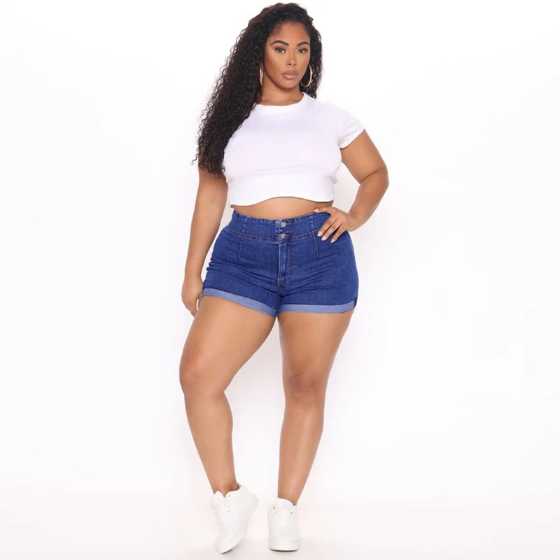 Vasaras sieviešu džinsa šorti, modes, ar augstu vidukli, velmēti, elastīgi, seksīgi džinsu šorti lielizmēra S-2XL 2022. gada jauna piegāde
