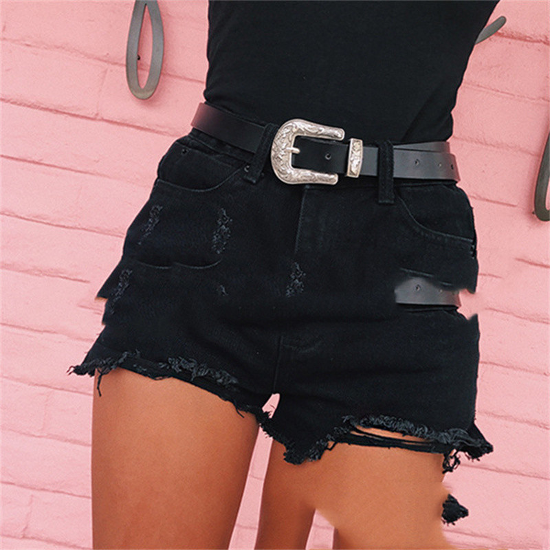 2022. gada vasara Zemas cenas Sieviešu saplēsti džinsa šorti Modes Seksīgi sānu šķēlumi Džinsi Šorti S-2XL Drop Shipping