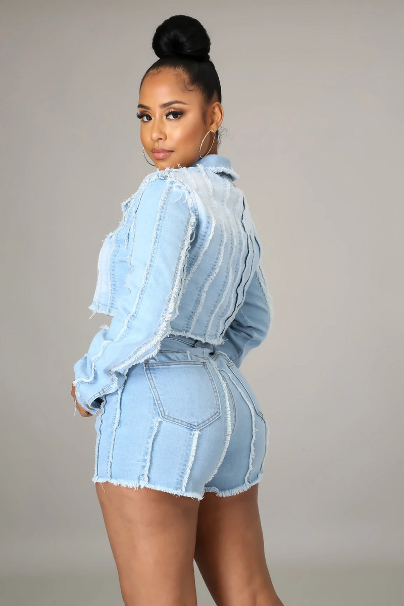 Ljeto 2022. Nove ženske traper kratke hlače s visokim strukom Modne ravne rastezljive kratke hlače Traperice Trendy Ženska odjeća S-2XL