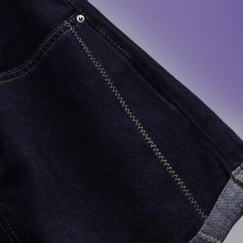 Sieviešu šorti S-5xl Džinsu Vasaras Jauns Fat Sister Augsts Viduklis Karsts Klasisks dizains Mājīgs Preppy Platas Bikses Sieviešu Ins Forši 