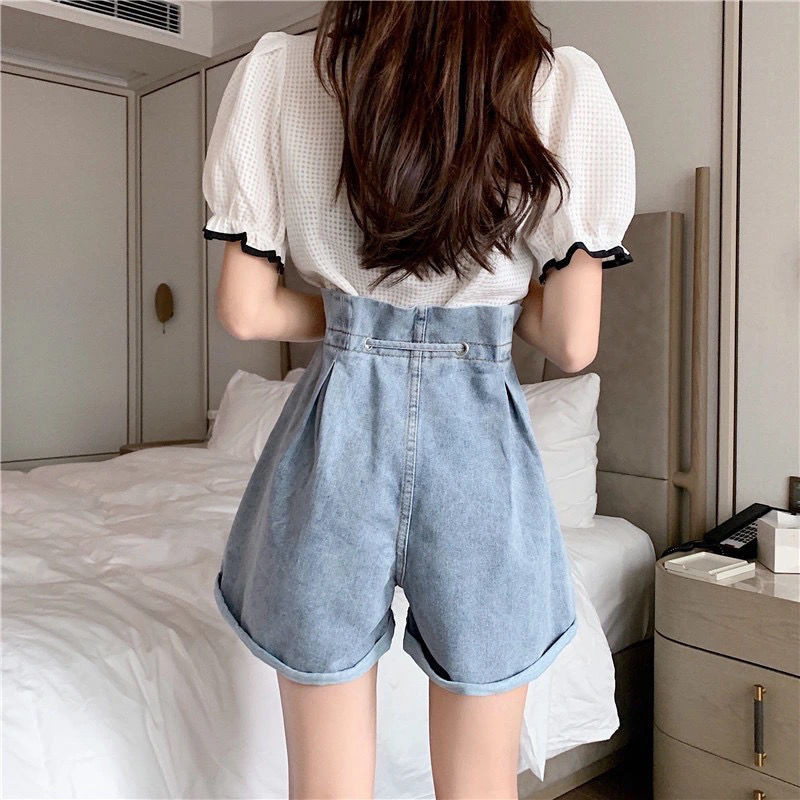 Τζιν σορτς Γυναικεία Καθαρά τρυφερά καλοκαιρινά χαλαρά σχέδια S-3XL Κορίτσια Υπέροχα Vintage All-Match Καθημερινά Κομψά Κλασικά Νεανικά Διακοπές