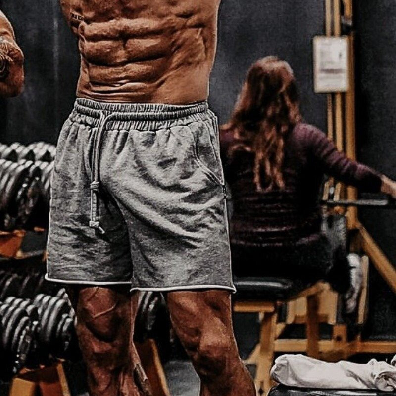 Ανδρικά καλοκαιρινά ρετρό ξεφτισμένα σορτς Αθλητικά Casual Gym Fitness Φαρδιά Stretch κοντά παντελόνια μόδας Μάρκα σορτς μπάσκετ για εξωτερικούς χώρους