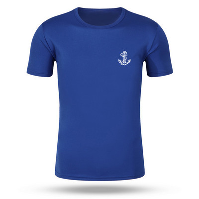 Divat Ruházat Tréningruha Férfi póló Alkalmi rövid ujjú póló O-nyakú 2024 nyári pulóver Gyorsan száradó kocogó napi felsők