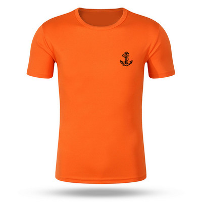 Divat Ruházat Tréningruha Férfi póló Alkalmi rövid ujjú póló O-nyakú 2024 nyári pulóver Gyorsan száradó kocogó napi felsők