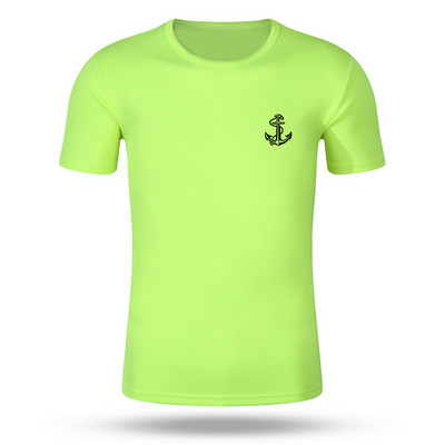 Divat Ruházat Tréningruha Férfi póló Alkalmi rövid ujjú póló O-nyakú 2024 nyári pulóver Gyorsan száradó kocogó napi felsők