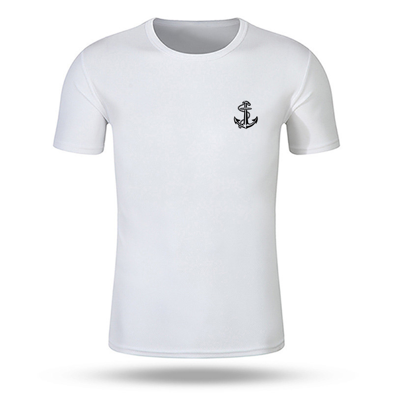 Divat Ruházat Tréningruha Férfi póló Alkalmi rövid ujjú póló O-nyakú 2024 nyári pulóver Gyorsan száradó kocogó napi felsők