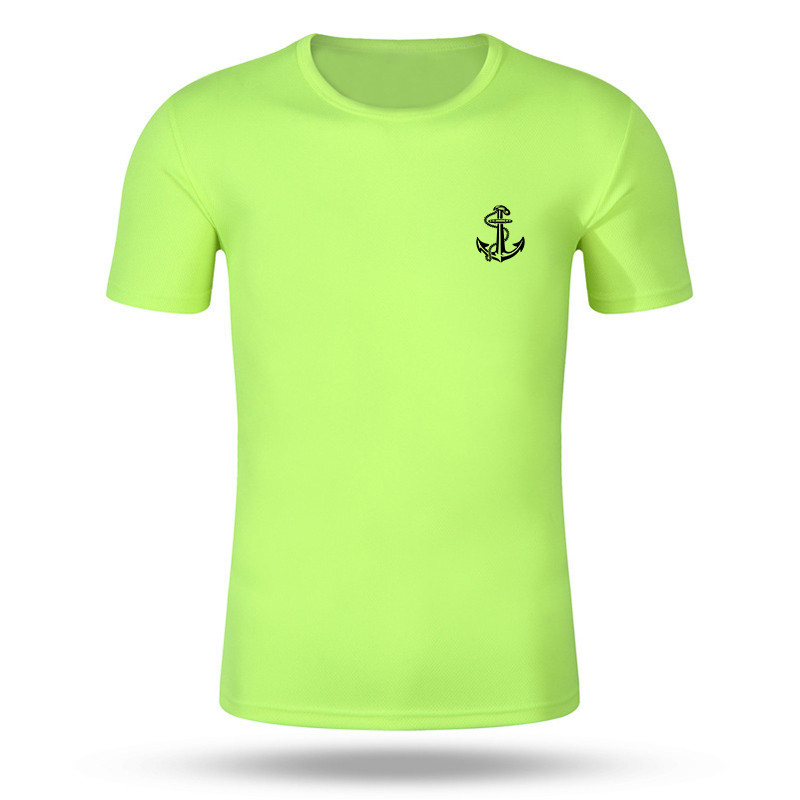 Divat Ruházat Tréningruha Férfi póló Alkalmi rövid ujjú póló O-nyakú 2024 nyári pulóver Gyorsan száradó kocogó napi felsők