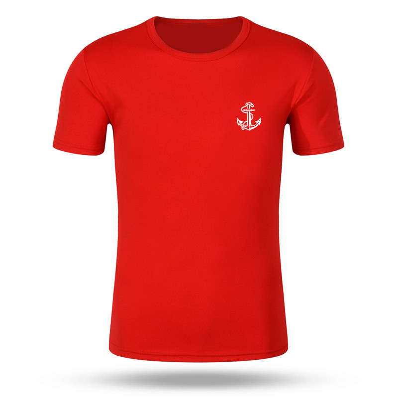 Divat Ruházat Tréningruha Férfi póló Alkalmi rövid ujjú póló O-nyakú 2024 nyári pulóver Gyorsan száradó kocogó napi felsők