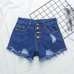 Ljetne traper kratke hlače Feminino Chic vruće ženske traper kratke hlače širokog struka Vintage kratke hlače visokog struka velike veličine S-5XL Jean kratke hlače