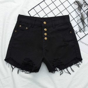 Ljetne traper kratke hlače Feminino Chic vruće ženske traper kratke hlače širokog struka Vintage kratke hlače visokog struka velike veličine S-5XL Jean kratke hlače
