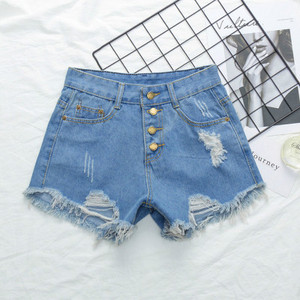 Ljetne traper kratke hlače Feminino Chic vruće ženske traper kratke hlače širokog struka Vintage kratke hlače visokog struka velike veličine S-5XL Jean kratke hlače
