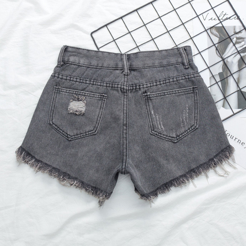 Ljetne traper kratke hlače Feminino Chic vruće ženske traper kratke hlače širokog struka Vintage kratke hlače visokog struka velike veličine S-5XL Jean kratke hlače