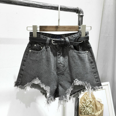 S-5XL Vintage ulične ljetne poderane traper kratke hlače veće veličine, ženske široke, ležerne mini seksi kratke hlačice za plažu C7047