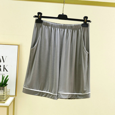 2024. gada modāli vīriešu pidžamas šorti, brīvi mājas apģērbi, liela izmēra īsas bikses ar kabatām Ikdienas apģērba plāni vasaras pidžamas šorti vīriešiem