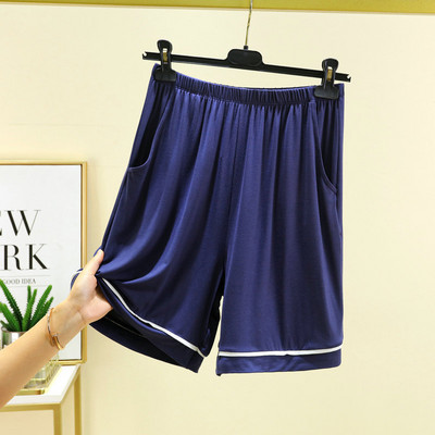 2024. gada modāli vīriešu pidžamas šorti, brīvi mājas apģērbi, liela izmēra īsas bikses ar kabatām Ikdienas apģērba plāni vasaras pidžamas šorti vīriešiem