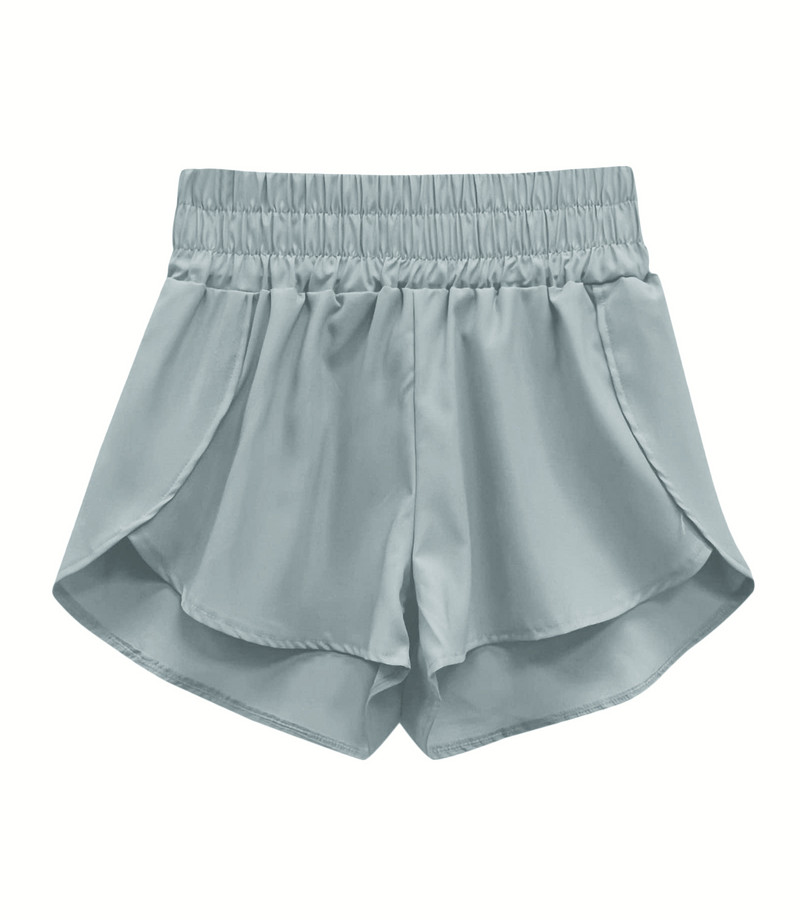 Sievietēm Vasaras Modes Sporta Brīvi Joga Šorti Elastīgi Viduklis Ikdienišķs Vienkrāsains Sieviešu Ērtas Īsas Bikses