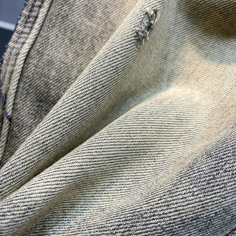 Férfi farmer rövidnadrágok nyári ruhák divatos egyenes Y2k nadrágok Korea táskás vintage rövid bermuda farmer Utcai ruházat