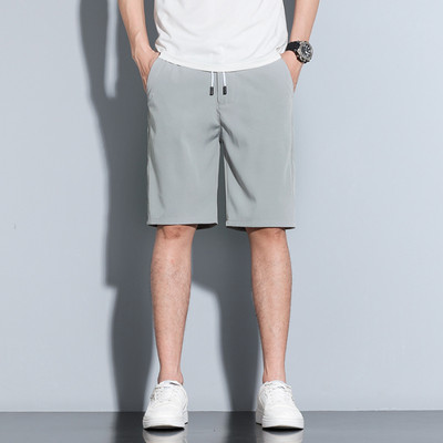 Meeste vabaaja lühikesed püksid. Suvised lahtised Capri rannapüksid, ühevärvilised meeste viiepunktipüksid 2024. Suvised igapäevased lühikesed püksid