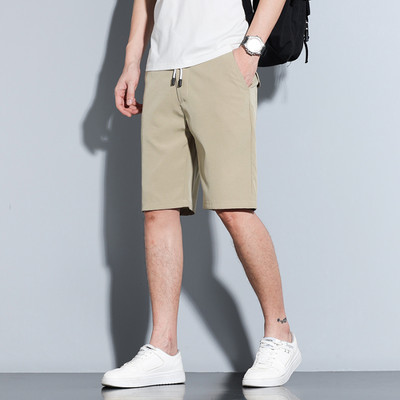 Meeste vabaaja lühikesed püksid. Suvised lahtised Capri rannapüksid, ühevärvilised meeste viiepunktipüksid 2024. Suvised igapäevased lühikesed püksid