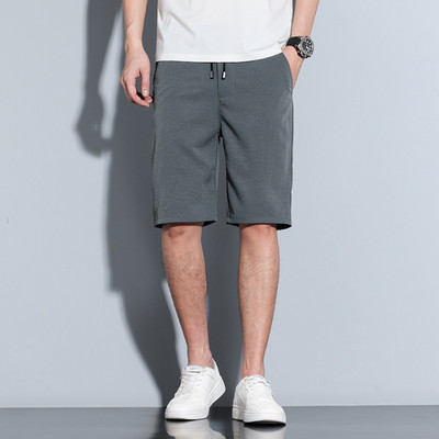 Meeste vabaaja lühikesed püksid. Suvised lahtised Capri rannapüksid, ühevärvilised meeste viiepunktipüksid 2024. Suvised igapäevased lühikesed püksid