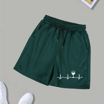 Ženske kratke hlače, ljetne visoke elastične vrpce, široke nogavice, kratke sportske hlače za fitness, široke, ležerne, velike sportske hlače