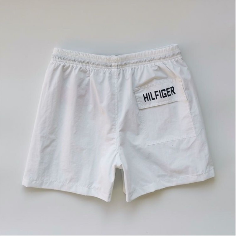 Vasaras klasiskās vīriešu tendences splicing brīvā laika sporta šorti, taisni trīspunktu pludmales bikses, ātri žūstoši peldbikses