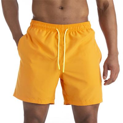 Moda Vară Bărbați Plajă Pantaloni scurți de marcă casual Pantaloni scurți de înaltă calitate pentru bărbați Pantaloni scurți de plajă Boxer Trunks Bermuda Beach