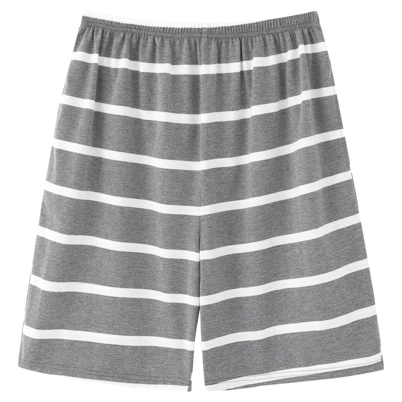 Big Yards L-5XL Férfi rövid nadrágok Csíkos pamut hálónadrágok Férfi pizsama nadrág alsók Hálóruha Férfi pizsama Pijama Hombre