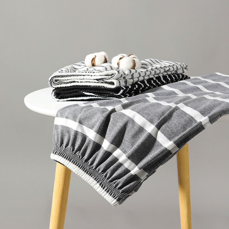 Big Yards L-5XL Férfi rövid nadrágok Csíkos pamut hálónadrágok Férfi pizsama nadrág alsók Hálóruha Férfi pizsama Pijama Hombre