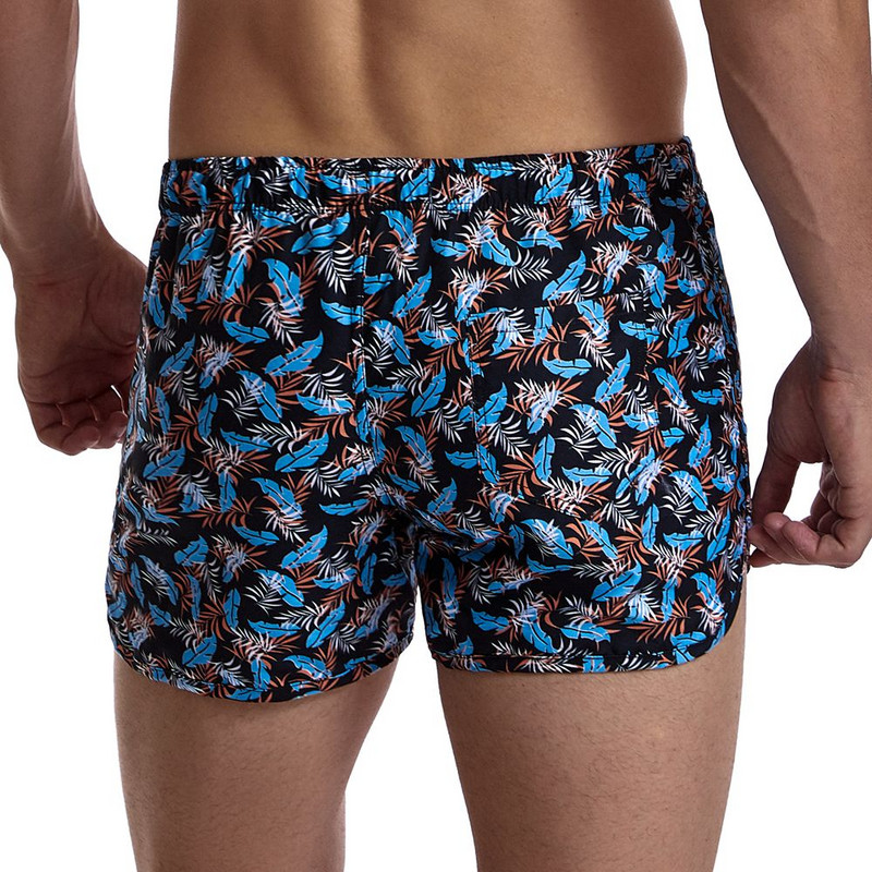JOCKMAIL vīriešu pelddēla šorti, kostīmi pludmales šortiem, sērfošanas vīriešiem modes varavīksnes apdrukas peldkostīmi, ātri nožūstoši peldkostīmi
