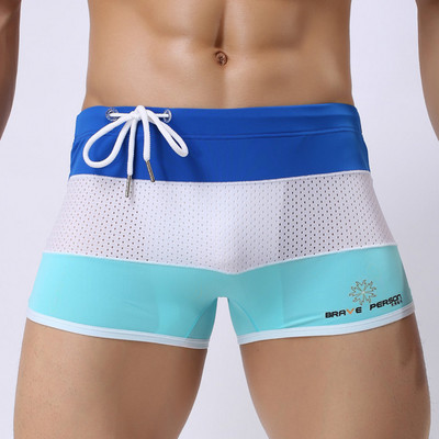BRAVE PERSON Zīmols vīriešu peldkostīmi čemodāni Seksīgi peldšorti čemodāni Bokseršorti vīriešu peldkostīmi sērfošanas dēļi pludmales šorti B1009