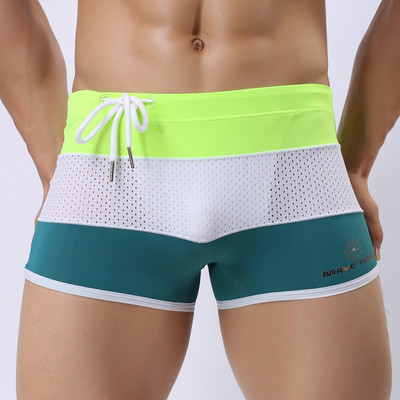 BRAVE PERSON Zīmols vīriešu peldkostīmi čemodāni Seksīgi peldšorti čemodāni Bokseršorti vīriešu peldkostīmi sērfošanas dēļi pludmales šorti B1009