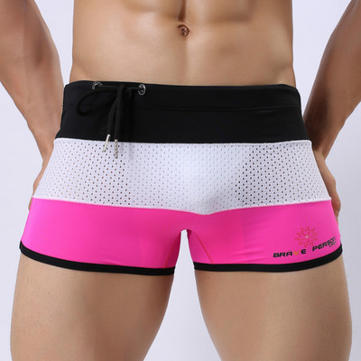 BRAVE PERSON Zīmols vīriešu peldkostīmi čemodāni Seksīgi peldšorti čemodāni Bokseršorti vīriešu peldkostīmi sērfošanas dēļi pludmales šorti B1009