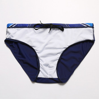 Секси мъжки бански къси панталони Гащи с принт Летни плажни бикини Басейн Бански гащи Бански гащи Боксерки Долнище
