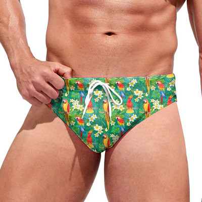 Muške ljetne prozračne kupaće gaće s printom Hlače Kupaći kostimi Kratke hlače Slim Wear kupaći kostim za žene traje de baño para mujeres