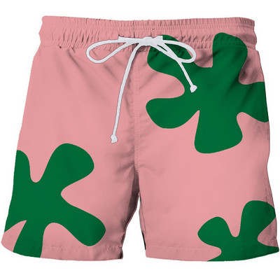 Suvised meeste lühikesed püksid Kiiresti kuivavad Hawaii Puhkus Sport Ujumispüksid Mood 3D kookospähklipuu trükitud lahtised spordipüksid 6XL