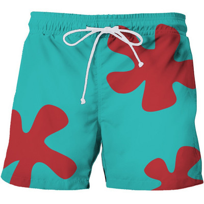 Suvised meeste lühikesed püksid Kiiresti kuivavad Hawaii Puhkus Sport Ujumispüksid Mood 3D kookospähklipuu trükitud lahtised spordipüksid 6XL