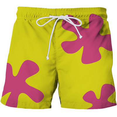 Suvised meeste lühikesed püksid Kiiresti kuivavad Hawaii Puhkus Sport Ujumispüksid Mood 3D kookospähklipuu trükitud lahtised spordipüksid 6XL