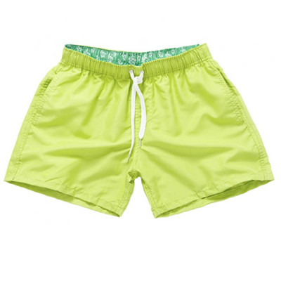 Ikdienišķi vienkrāsaini vasaras pludmales šorti Bikses Vīriešu Savelkamie Peldbikses Ātri Nožūst Vīriešu Peldkostīmi