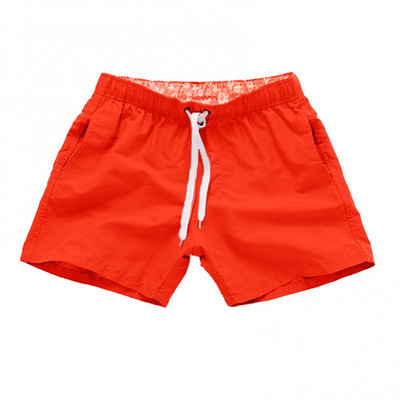 Ikdienišķi vienkrāsaini vasaras pludmales šorti Bikses Vīriešu Savelkamie Peldbikses Ātri Nožūst Vīriešu Peldkostīmi