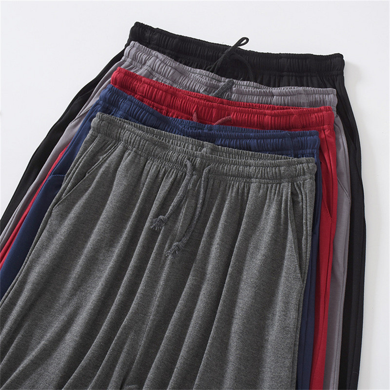 1gab. Vīriešu modālie šorti vasaras plāni piecpunktu mājas brīvi ikdienišķi guļamdibeni liela izmēra pidžamas pludmales bikses zēnam dāvana jauna