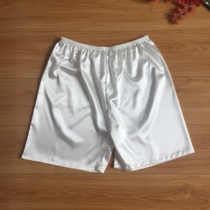 Vīriešu pidžamas bikses Zīda īsās vasaras mājsaimniecības bikses var valkāt ārpusē