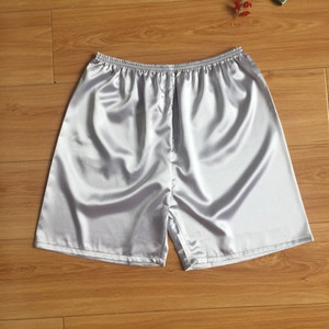 Vīriešu pidžamas bikses Zīda īsās vasaras mājsaimniecības bikses var valkāt ārpusē