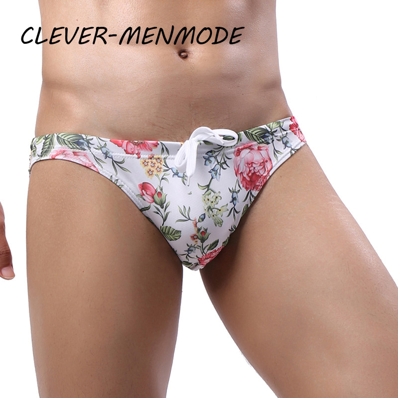 Vīriešu seksīgi vasaras peldkostīmi ar bikini apdruku Peldkostīmi Biksītes S Pludmales šorti Peldbikses peldkostīmi Vērfinga šorti Plāni geju peldkostīmi mazstāvu