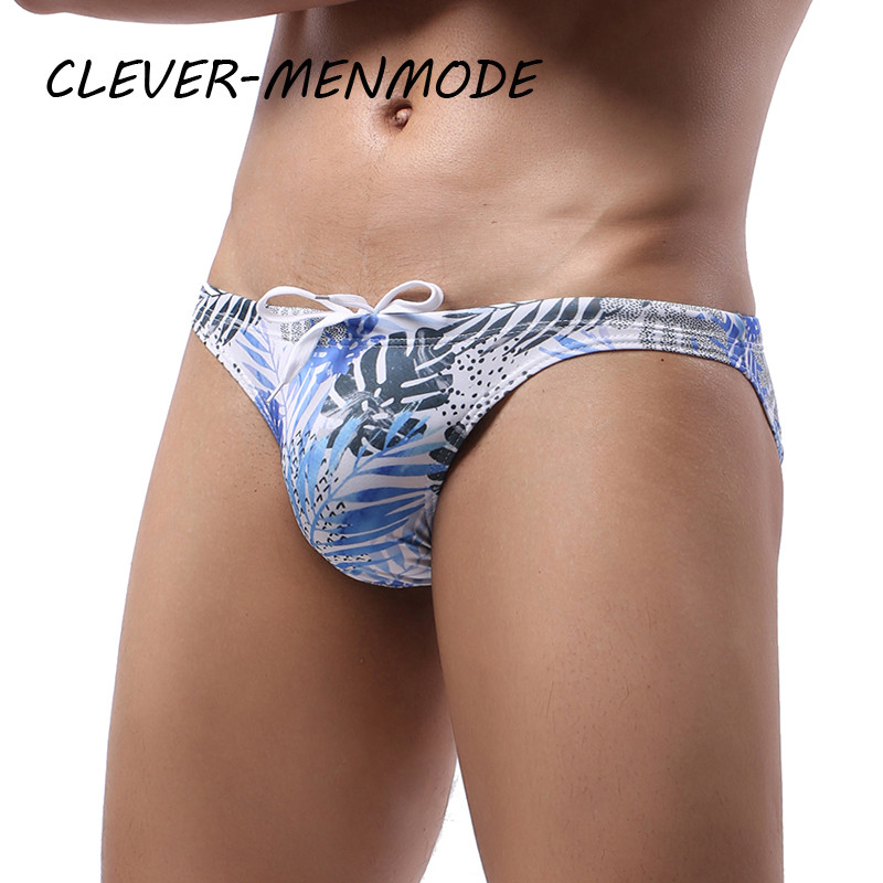 Vīriešu seksīgi vasaras peldkostīmi ar bikini apdruku Peldkostīmi Biksītes S Pludmales šorti Peldbikses peldkostīmi Vērfinga šorti Plāni geju peldkostīmi mazstāvu