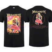 Amazing Tees Meeste Peace Sell Setlist Vintage Megadeths T-särk Kahepoolne Casual Suuremõõtmeline T-särk Meeste T-särgid Graafiline S-3XL