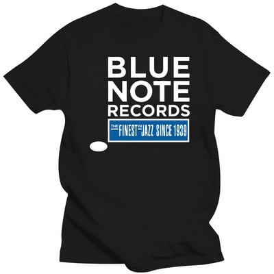 NEU BLUE NOTE Records Kiadó Jazz Zene Férfi Új póló S-től 3XL-ig