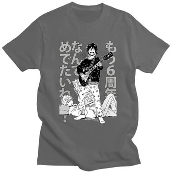 Umibe No Etranger Hashimoto Shun and Chihana Mio Топове от японски комикси Summer Wild Loose 100% Cotton s T-shirt Tide