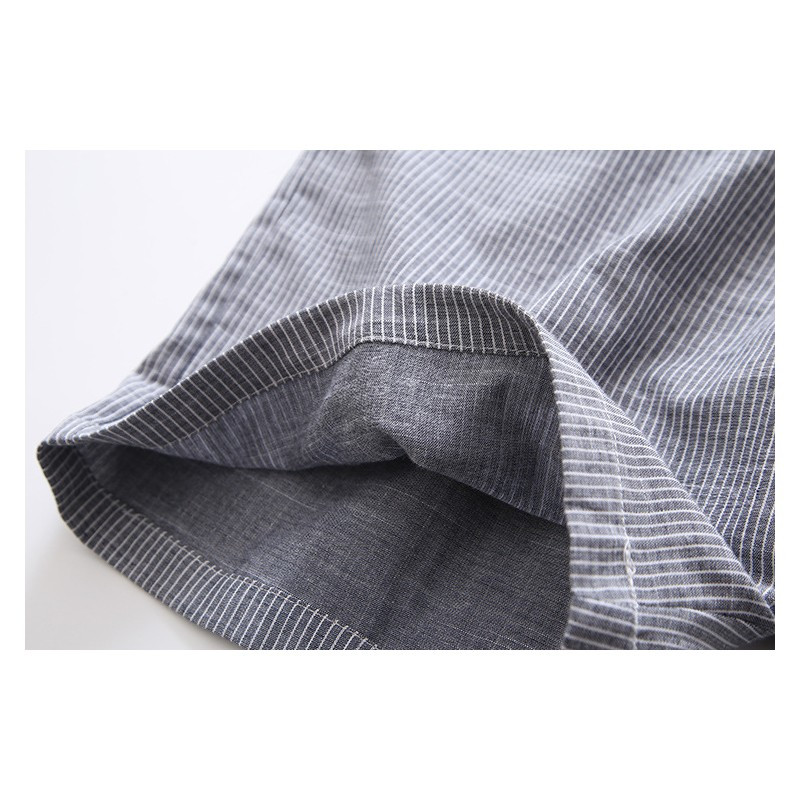 Nyári férfi 100% pamut alsónadrág férfi, kiváló minőségű éjszakai rövidnadrág hálóruha férfi alkalmi egyszerű félnadrág strand rövidnadrág