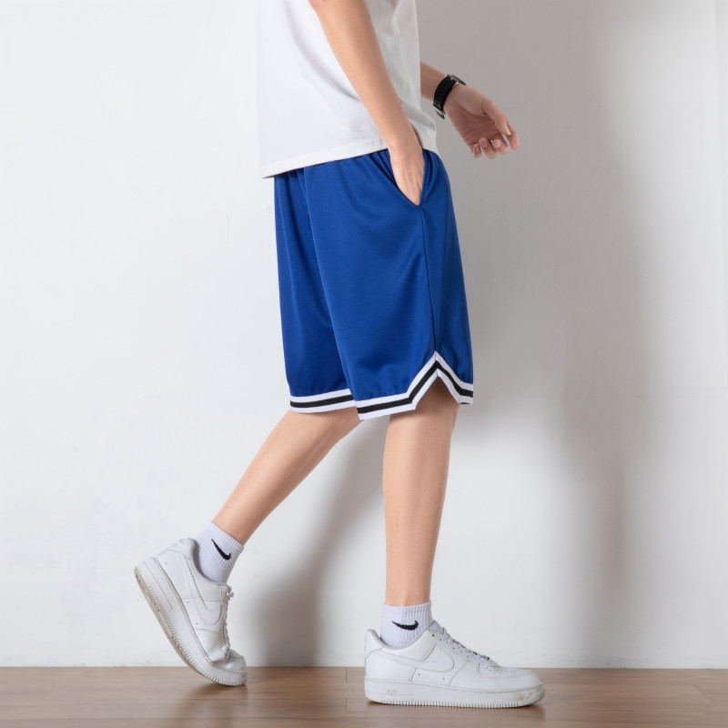 2024. gada vasaras sieta vīriešu sporta šorti, ātri žūstoši, elpojoši, savelkami šorti, brīvi liela izmēra Bermudu salu basketbola šorti